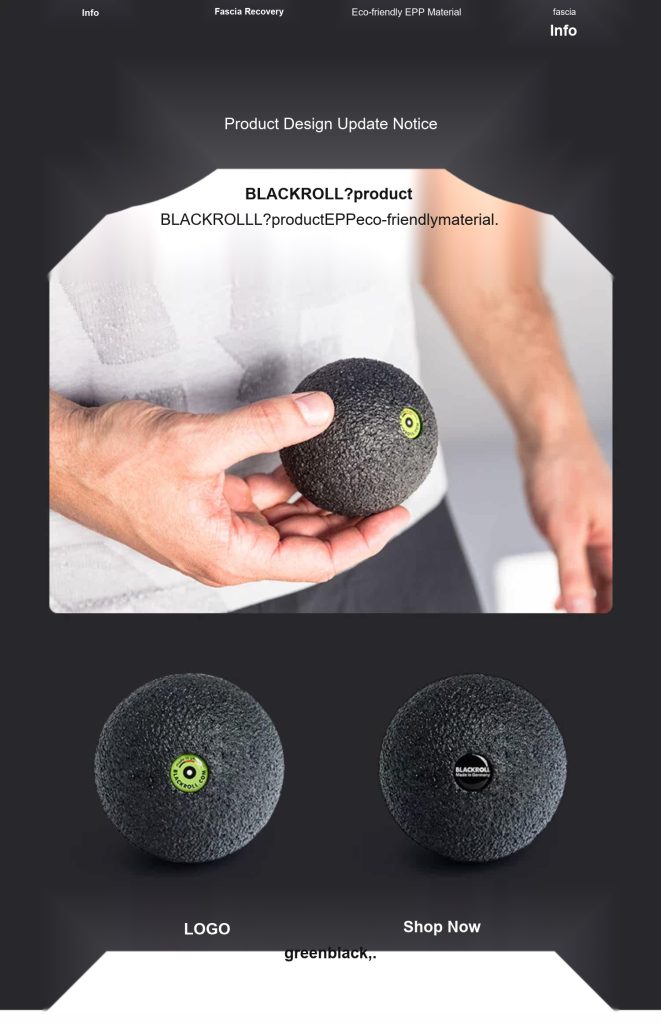 Bulk Supply Trigger Point Massage Ball for Wellness Retail
