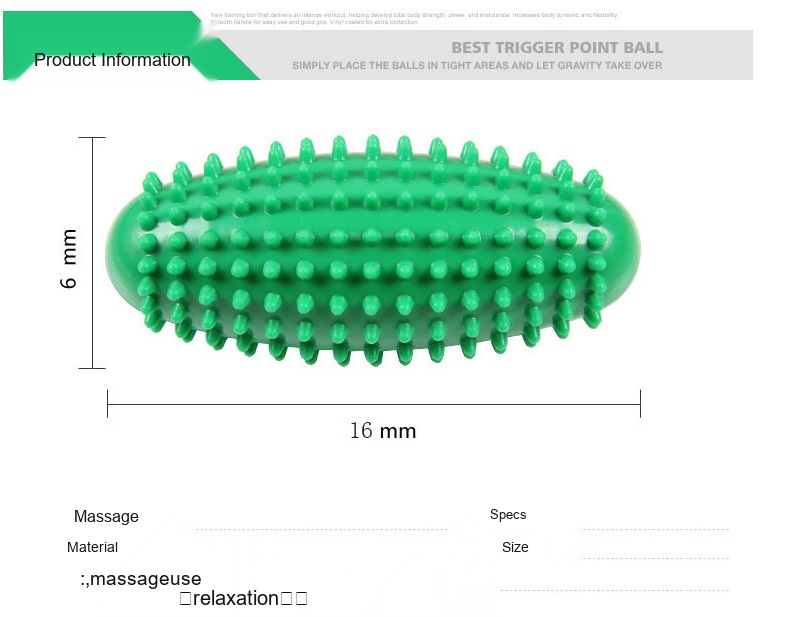 Wellness Trigger Point Massage Ball for Therapy Clinics