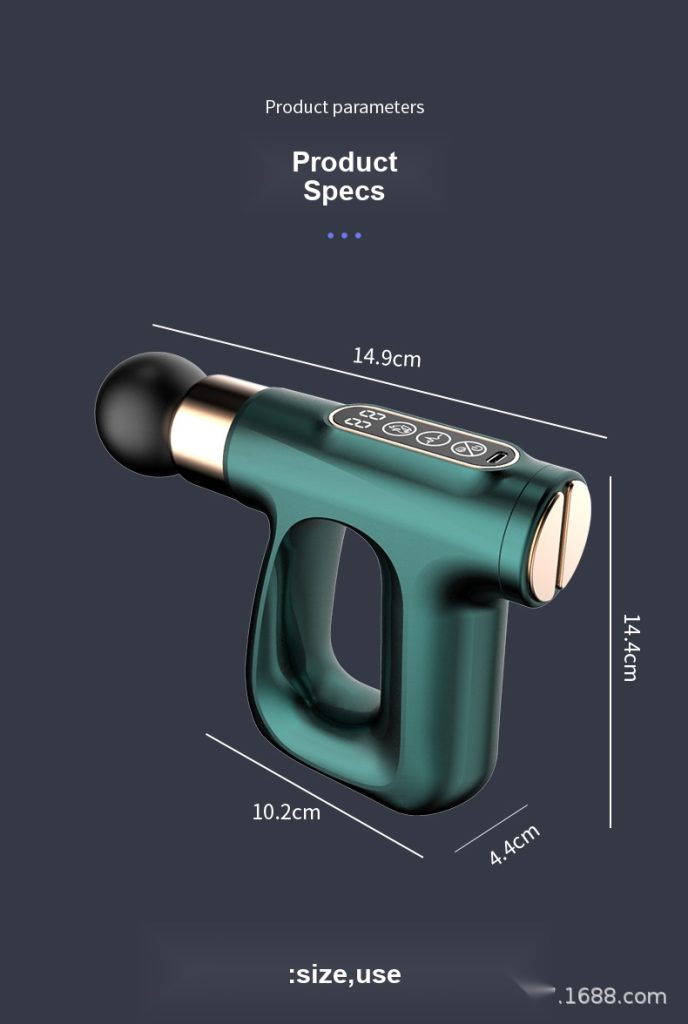 Portable Percussion Massage Gun for Wellness Retail