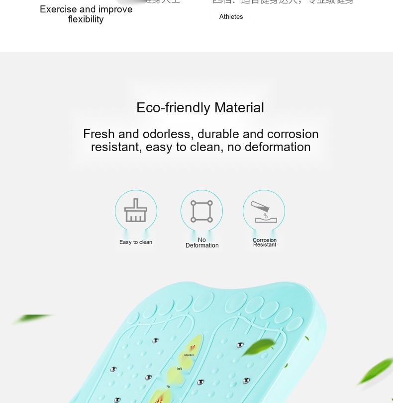 Retail-Ready Slant Stretch Board for Wellness Retail