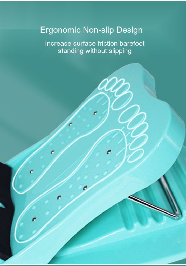 Soft-Touch Slant Stretch Board for Wellness Retail