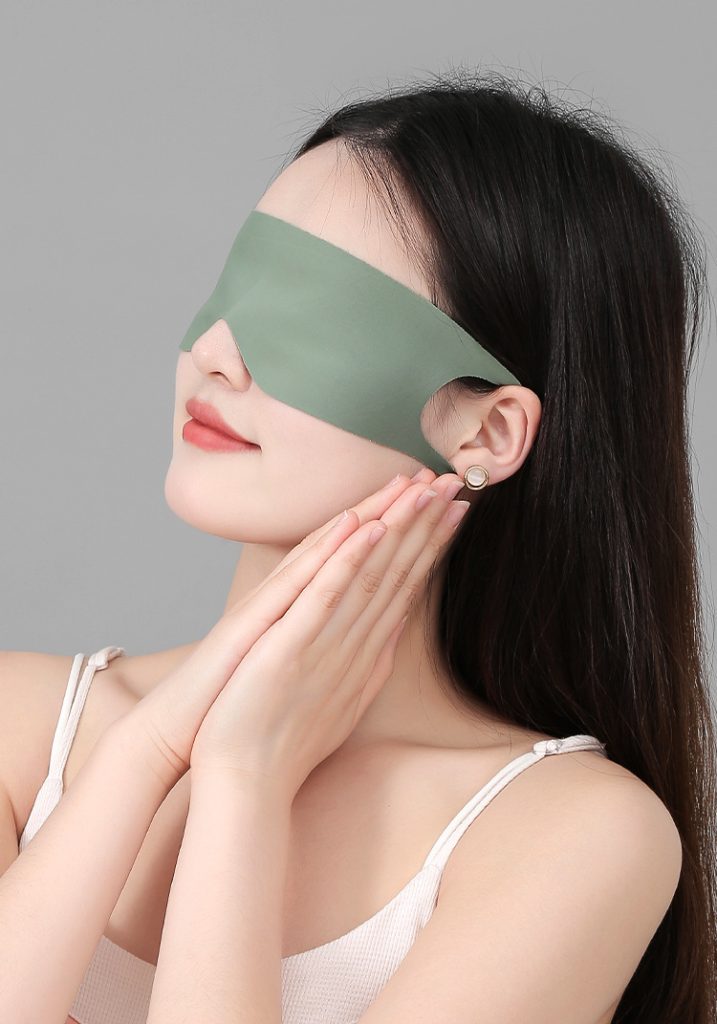 Portable Contoured Sleep Mask for Fitness Studios