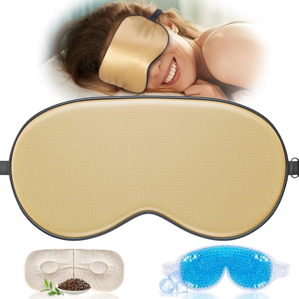 Premium Contoured Sleep Mask for Wellness Retail