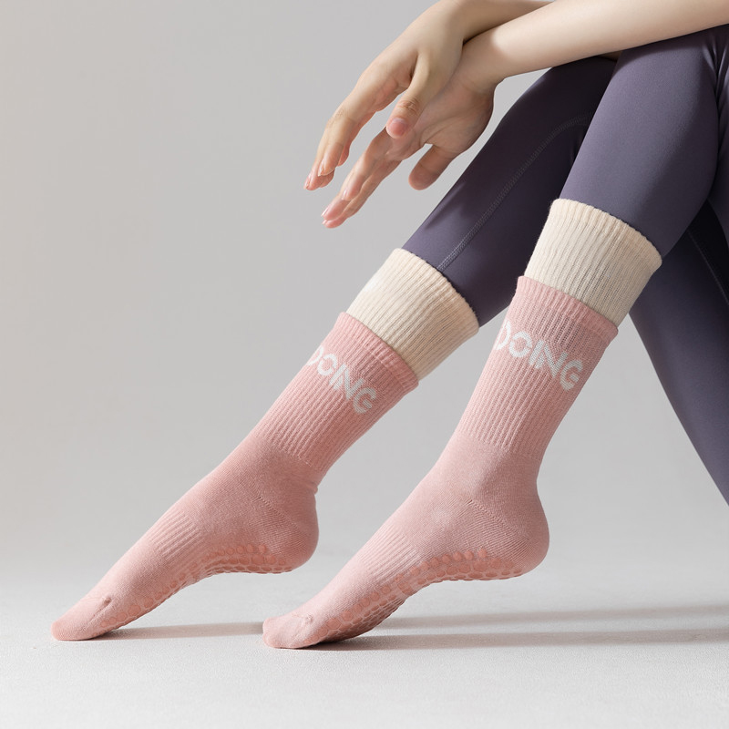 Compact Grip Yoga Socks for Wellness Retail