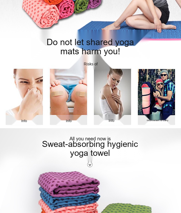 Compact Yoga Towel for Wellness Retail