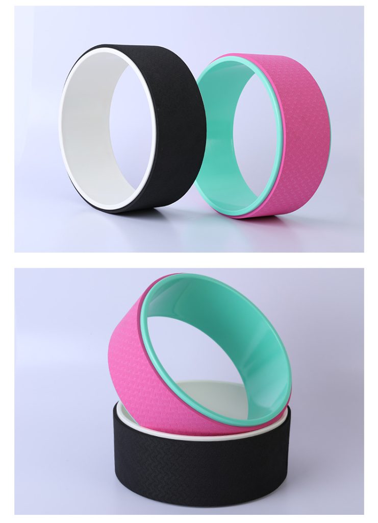 Retail-Ready Yoga Wheel for Wellness Retail
