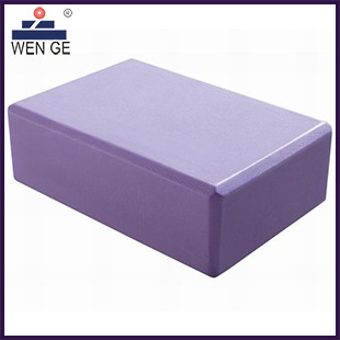Soft-Touch Yoga Block for Wellness Retail