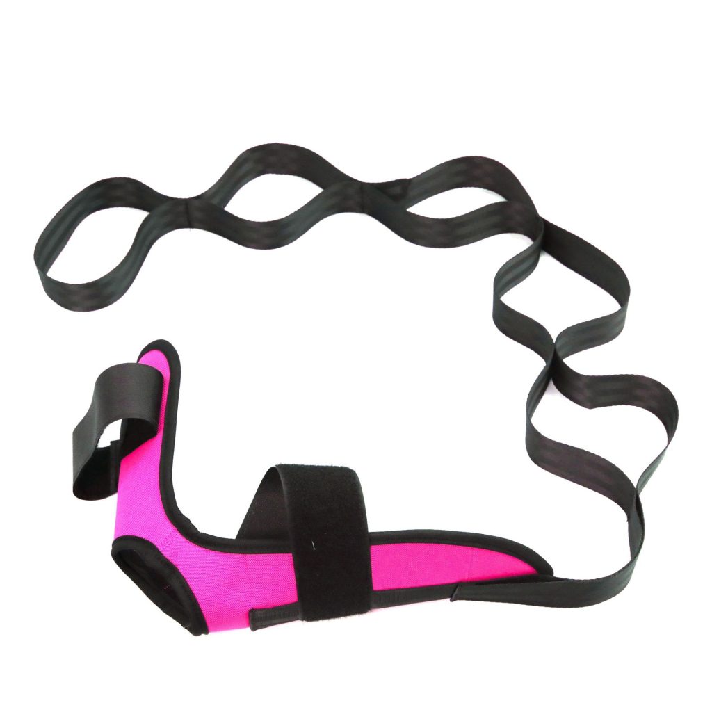 Soft-Touch Yoga Stretch Strap for Wellness Retail