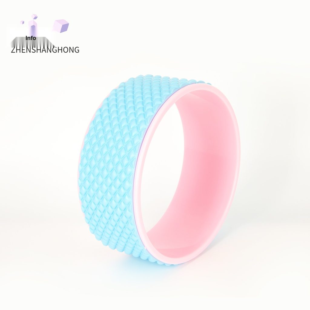 Soft-Touch Yoga Wheel for Wellness Retail